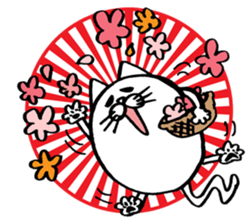 Marumaru-busuneko!5 sticker #12005906