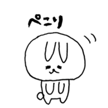 white rabbit work. sticker #12005994