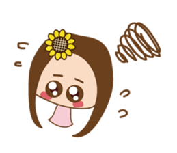 Amore girl sticker #12006157