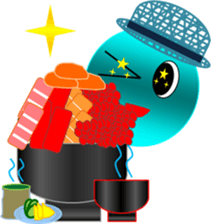 Awa-kun of journey East Japan sticker #12006333