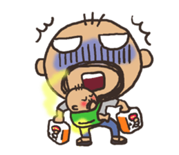 Anonymous bold-old man sticker #12006386