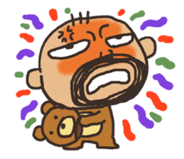 Anonymous bold-old man sticker #12006389