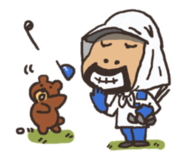 Anonymous bold-old man sticker #12006394