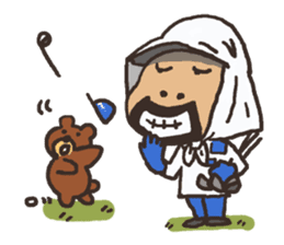 Anonymous bold-old man sticker #12006394