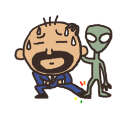 Anonymous bold-old man sticker #12006396