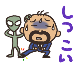 Anonymous bold-old man sticker #12006397