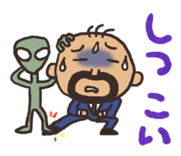 Anonymous bold-old man sticker #12006397