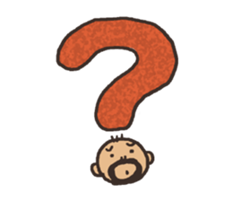 Anonymous bold-old man sticker #12006398