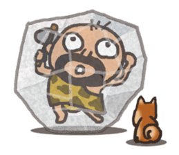 Anonymous bold-old man sticker #12006403