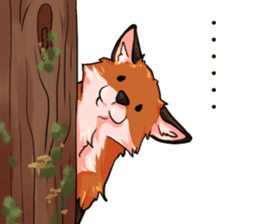 Flurry the fox sticker #12006652