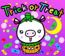 White pig Shannon, occasionally Jamie. sticker #12006765