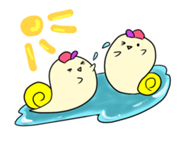 Family of the snail sticker #12006841