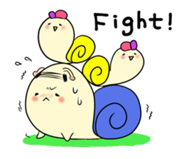 Family of the snail sticker #12006842