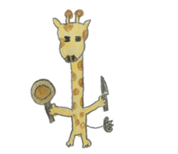 it is a giraffes sticker #12007214