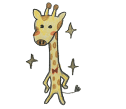 it is a giraffes sticker #12007229