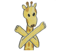 it is a giraffes sticker #12007242