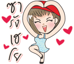 Nong Namcha narak sticker #12007328