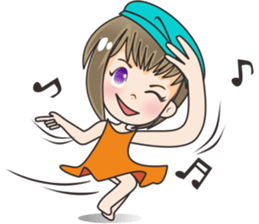 Nong Namcha narak sticker #12007339