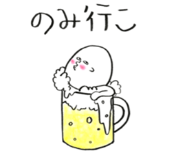 The round guy who evolves sticker #12007433