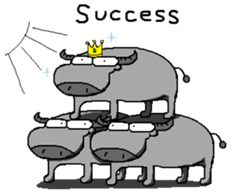 Mookun the water buffalo #2 sticker #12007462