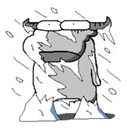 Mookun the water buffalo #2 sticker #12007473