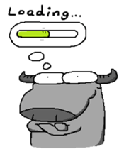 Mookun the water buffalo #2 sticker #12007476