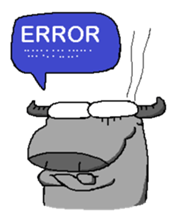 Mookun the water buffalo #2 sticker #12007477