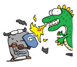 Mookun the water buffalo #2 sticker #12007480