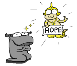 Mookun the water buffalo #2 sticker #12007482