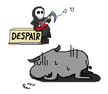 Mookun the water buffalo #2 sticker #12007483