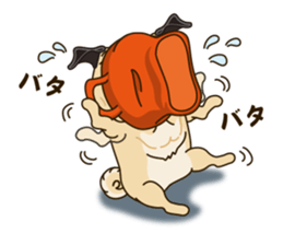 A sticker willingly. Pug 2 sticker #12007712