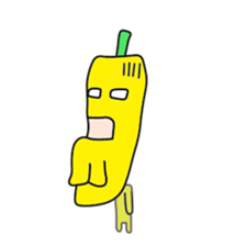 Chin banana.Daily conversation(world sticker #12007726