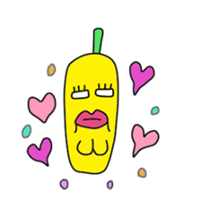 Chin banana.Daily conversation(world sticker #12007728