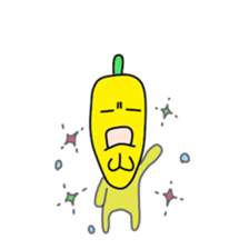 Chin banana.Daily conversation(world sticker #12007732