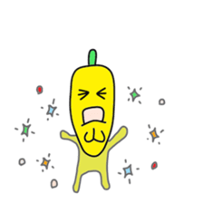 Chin banana.Daily conversation(world sticker #12007733