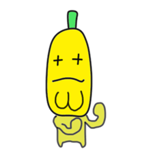 Chin banana.Daily conversation(world sticker #12007734
