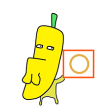 Chin banana.Daily conversation(world sticker #12007745