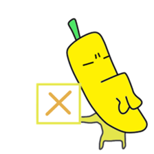 Chin banana.Daily conversation(world sticker #12007746