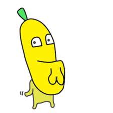 Chin banana.Daily conversation(world sticker #12007747