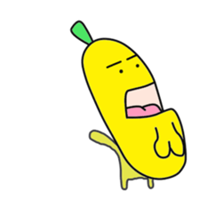 Chin banana.Daily conversation(world sticker #12007748