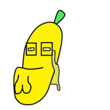 Chin banana.Daily conversation(world sticker #12007749