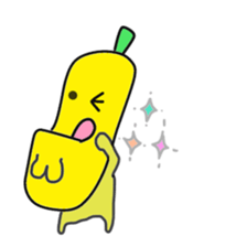 Chin banana.Daily conversation(world sticker #12007752