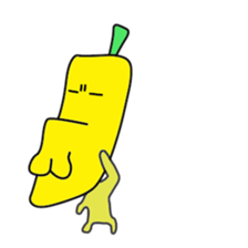Chin banana.Daily conversation(world sticker #12007757
