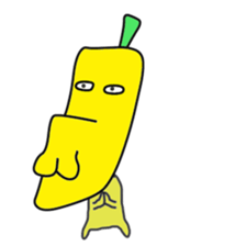 Chin banana.Daily conversation(world sticker #12007759