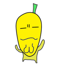 Chin banana.Daily conversation(world sticker #12007761