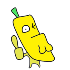 Chin banana.Daily conversation(world sticker #12007764