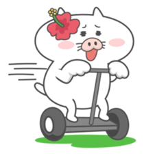 Butaneko city Hawaii Sticker sticker #12008019