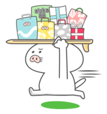 Butaneko city Hawaii Sticker sticker #12008037