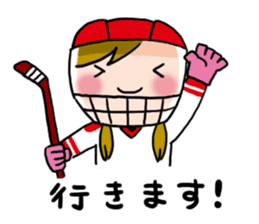 Women's ice hockey team sticker #12008566