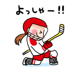 Women's ice hockey team sticker #12008574